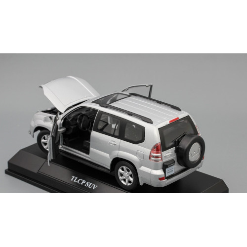 1:24 Масштабная модель TOYOTA Land Cruiser Prado SUV, silver