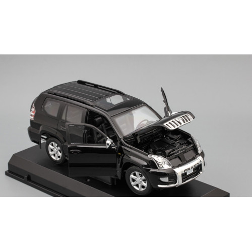 1:24 Масштабная модель TOYOTA Land Cruiser Prado SUV, black