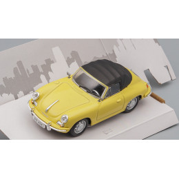 1:43 Масштабная модель PORSCHE 356B (closed), yellow