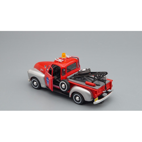 1:43 Масштабная модель CHEVROLET C-3100 Pickup, red / silver