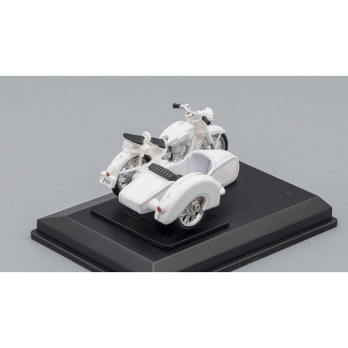 1:43 Масштабная модель BMW R25/3 motorcycle with sidecar, white