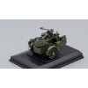 1:43 Масштабная модель BMW R75 motorcycle with sidecar, dark green