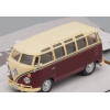 1:43 Масштабная модель VOLKSWAGEN Samba Bus, бордово-красный