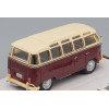 1:43 Масштабная модель VOLKSWAGEN Samba Bus, бордово-красный