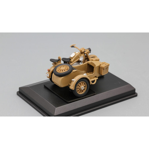 1:43 Масштабная модель Zundapp KS750 motorcycle with sidecar, sand