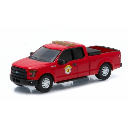 1:64 Масштабная модель FORD F-150 Arlington Heights Public Works Truck (2015), red