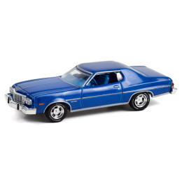 1:64 Масштабная модель FORD Gran Torino Sport 2-Door Hardtop 1974 Medium Blue Metallic