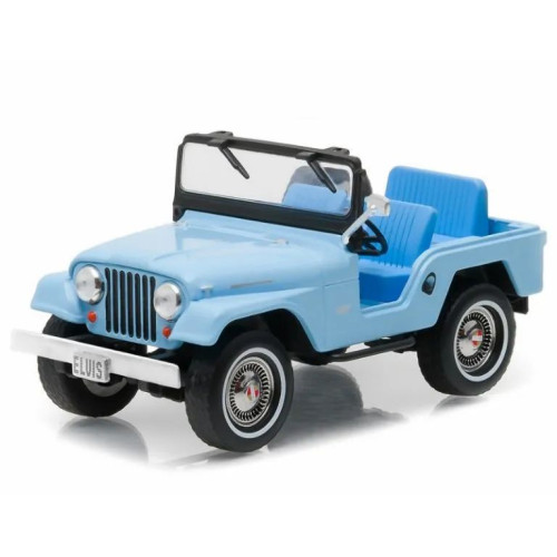 1:43 Масштабная модель Jeep CJ-5 4х4 Elvis Presley 1954 Sierra Blue