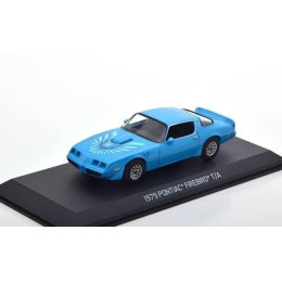 1:43 Масштабная модель PONTIAC Firebird Trans Am Hardtop 1979 Atlantis Blue with Hood Phoenix