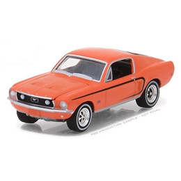 1:64 Масштабная модель FORD Mustang GT 1968 Madagascar Orange