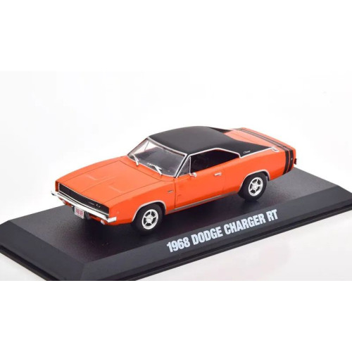 1:43 Масштабная модель DODGE Bengal Charger R/T Tom Kneer 1968 Orange with Black