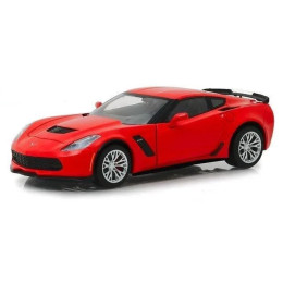 1:24 Масштабная модель CHEVROLET Corvette Z06 Coupe 2019 Torch Red