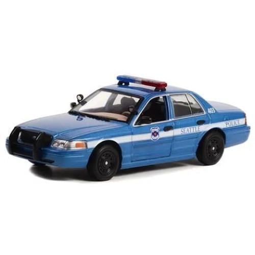 1:24 Масштабная модель FORD Crown Victoria Police Interceptor "Seattle Police Washington" 2001