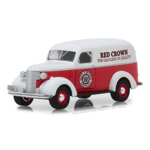 1:64 Масштабная модель CHEVROLET Panel Truck фургон "Red Crown Gasoline" 1939