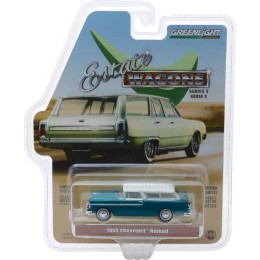 1:64 Масштабная модель CHEVROLET Nomad 1955 Regal Turquoise/India Ivory