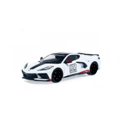 1:43 Масштабная модель Chevrolet Corvette C8 Stingray Coupe Road America Official Pace Car 2020