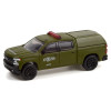 1:64 Масштабная модель CHEVROLET Silverado LT Trail Boss Z71 Police with Camper "Carabineros de Chile Grupo de Operaciones Policiales Especiales" (GOPE) 2021