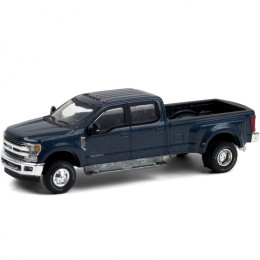 1:64 Масштабная модель FORD F-350 Dually 2019 Blue Jeans