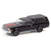 1:64 Масштабная модель CHEVROLET El Camino with Camper Shell 1981 Black with Red Stripes