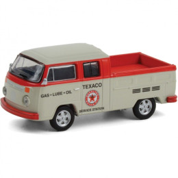 1:64 Масштабная модель VOLKSWAGEN T2 Type 2 Double Cab Pick-Up "Texaco Service" 1976