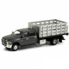 1:64 Масштабная модель RAM 3500 Dually Stake Truck 2018 Granite Crystal Metallic Clearcoat