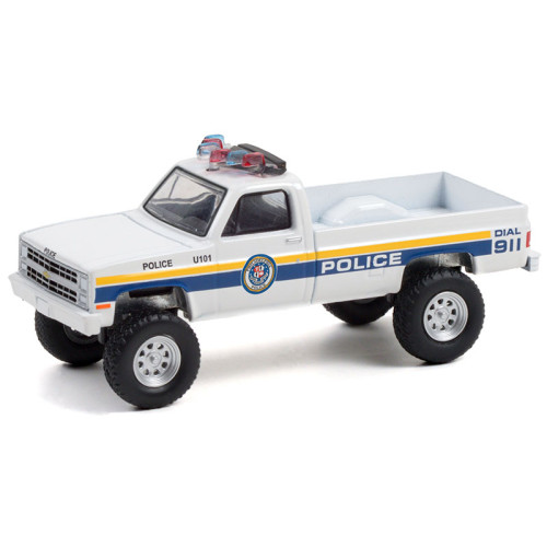 1:64 Масштабная модель CHEVROLET M1008 пикап "Philadelphia Pennsylvania Police" 1986