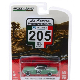 1:64 Масштабная модель STUDEBAKER Commander 1953 #205 La Carrera Panamericana 1954