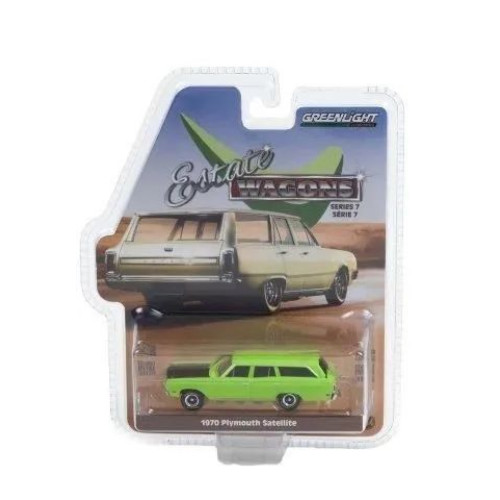 1:64 Масштабная модель PLYMOUTH Satellite 1970 Lime Green