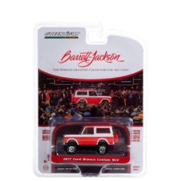 1:64 Масштабная модель FORD Bronco Custom (Lot #847) 1977 Red and White