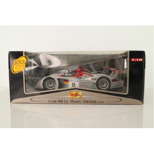 1:18 Масштабная модель Audi R8 2000 Le Mans 1st