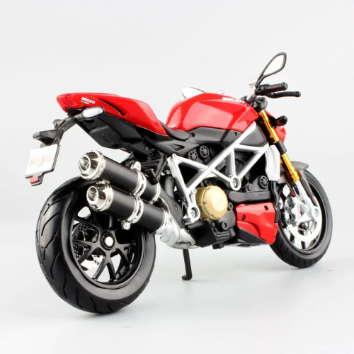 1:12 Масштабная модель DUCATI Streetfighter S 2010, Red Black