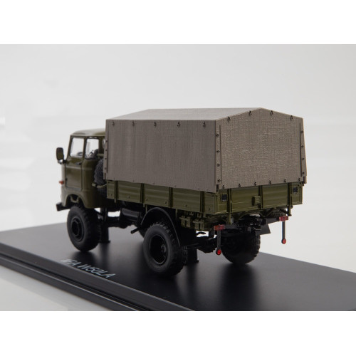 1:43 Масштабная модель IFA W50LA 4x4 бортовой с тентом