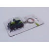 1:87 Брелок CLAAS Portachiavi - Keyring Axion 960 Tractor Cingolato (2016), Green Black