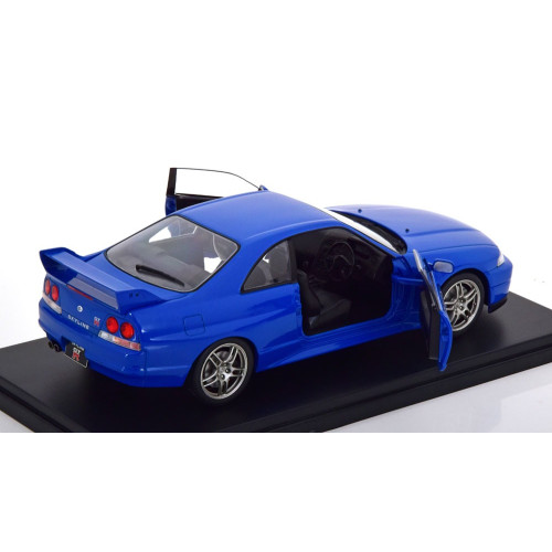 1:24 Масштабная модель NISSAN Skyline GT-R (R33), blue