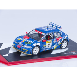 1:43 Масштабная модель Peugeot 306 Maxi №2, Jaime Azcona - Julius Billmaier, 1997