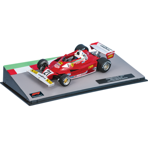 1:43 Formula 1 Auto Collection Спецвыпуск -  FERRARI 312 T2 GILLES VILLENEUVE