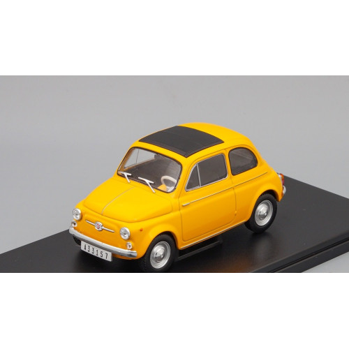 1:24 Масштабная модель FIAT 500 1960, yellow