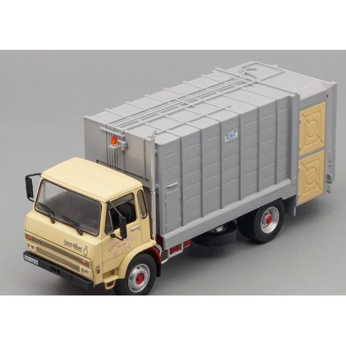 1:43 Масштабная модель BERLIET GC 190 Benne Ordures Menageres, beige / grey