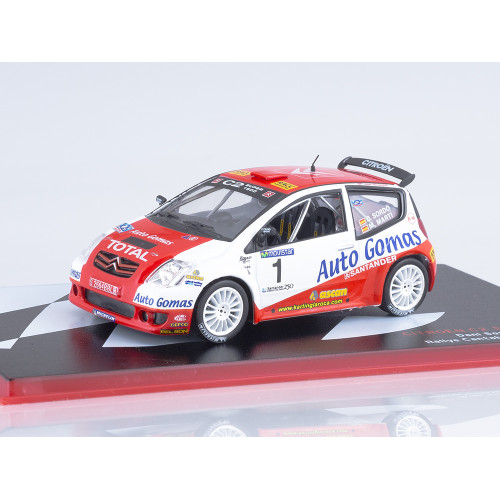 1:43 Масштабная модель Citroen C2 Super 1600 №1 Winner Rally Cantabria Infinita (Dani Sordo - Marc Marti) 2005