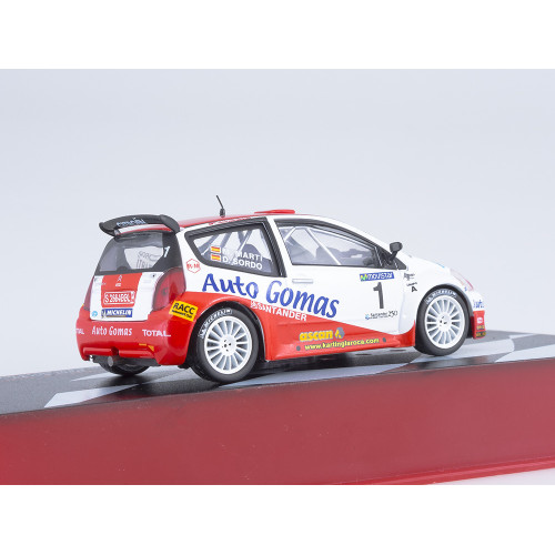 1:43 Масштабная модель Citroen C2 Super 1600 №1 Winner Rally Cantabria Infinita (Dani Sordo - Marc Marti) 2005