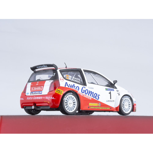 1:43 Масштабная модель Citroen C2 Super 1600 №1 Winner Rally Cantabria Infinita (Dani Sordo - Marc Marti) 2005