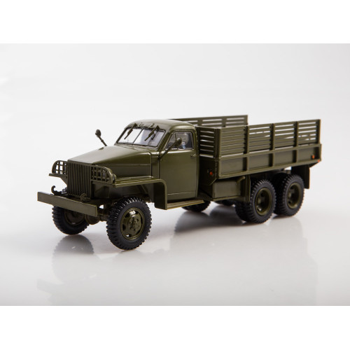 1:43 Легендарные грузовики СССР №66 - Studebaker US6 U3 бортовой