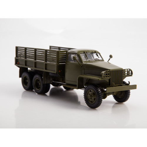 1:43 Легендарные грузовики СССР №66 - Studebaker US6 U3 бортовой