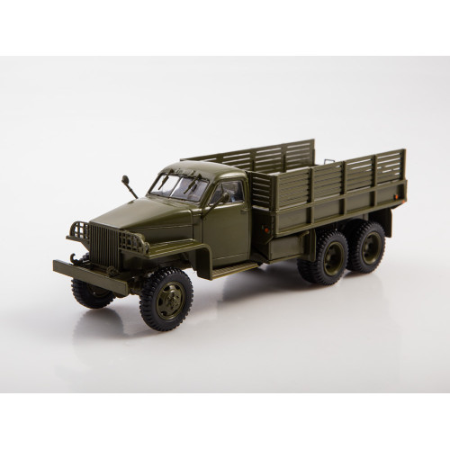 1:43 Легендарные грузовики СССР №66 - Studebaker US6 U3 бортовой