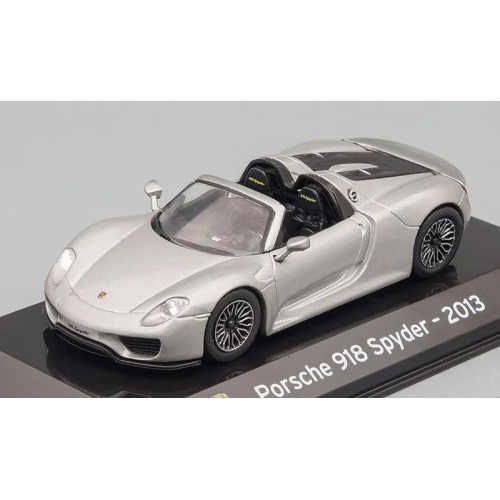 1:43 Масштабная модель PORSCHE 918 Spyder 2013, silver