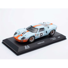 1:43 Масштабная модель FORD GT40 #9 "GULF" Winner Le Mans 1968 Rodriguez - Bianchi