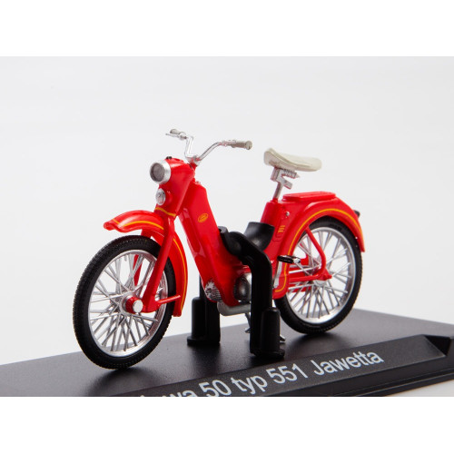 1:24 Наши мотоциклы №28 - Jawa 50 typ 551 Jawetta