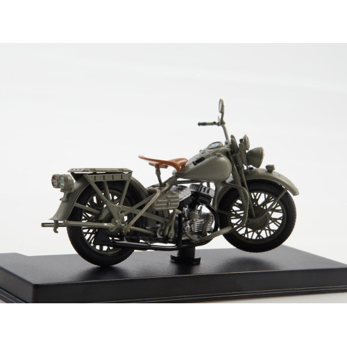 1:24 Наши мотоциклы №25 - HARLEY-DAVIDSON WLA