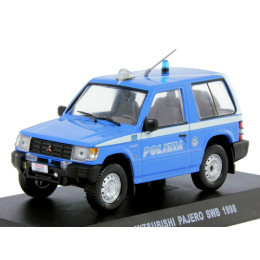 1:43 Полицейские машины мира. Спецвыпуск №4 - Mitsubishi Pajero SWB 1998. Полиция Италии