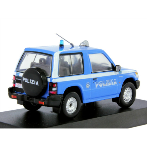 1:43 Полицейские машины мира. Спецвыпуск №4 - Mitsubishi Pajero SWB 1998. Полиция Италии